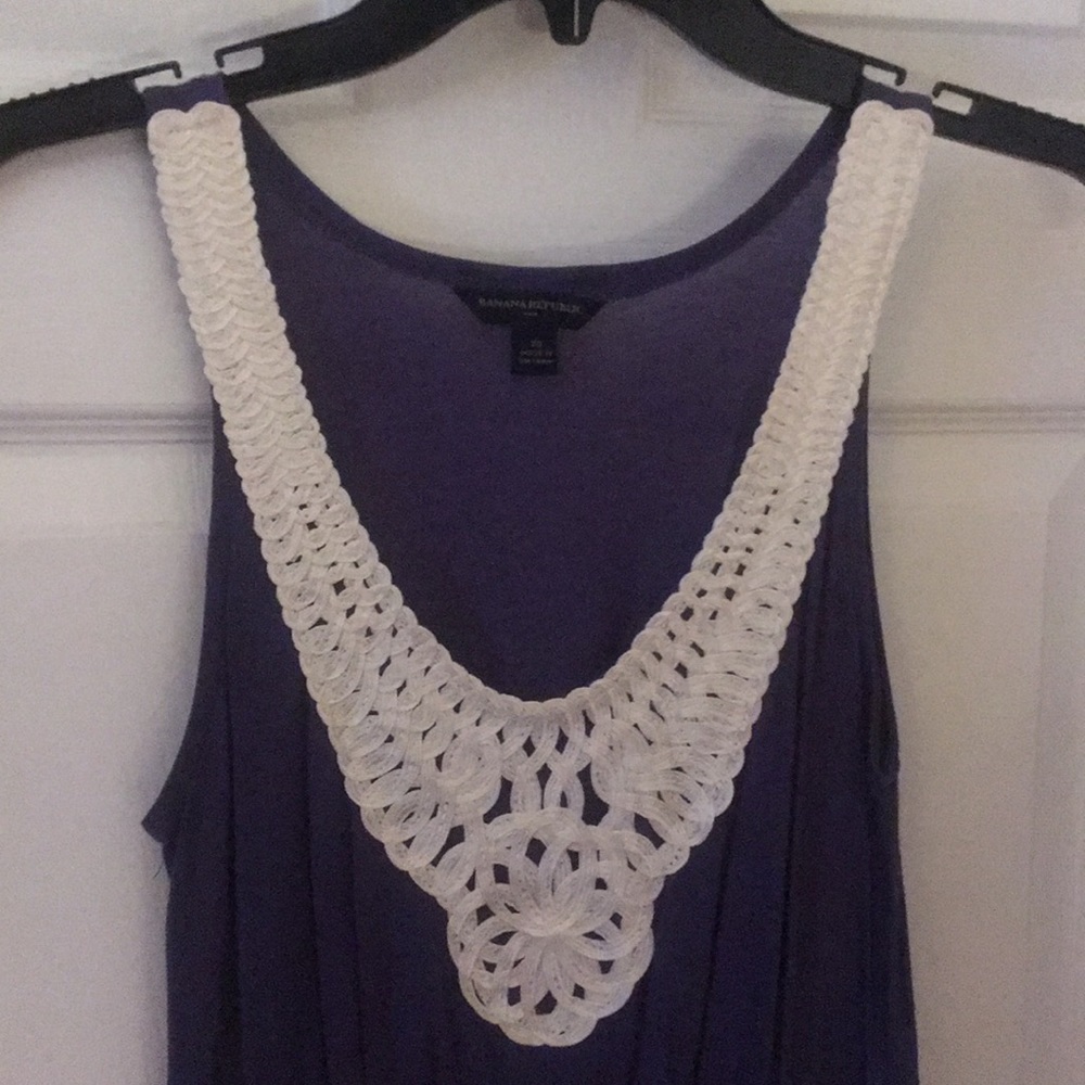 Banana Republic Embroidered Dress